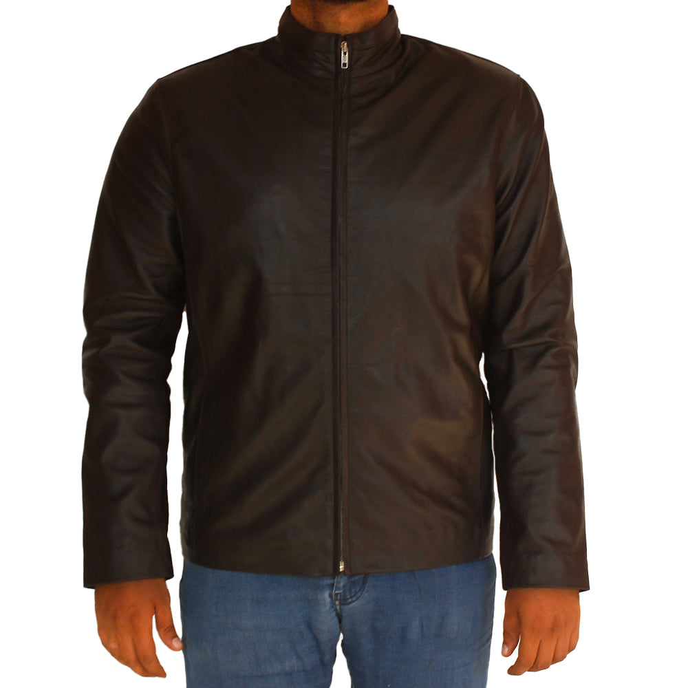 Men's Halloween Motorhead black cowhide jacket, photo 2