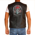 Cold Blooded cowhide leather biker jacket for men