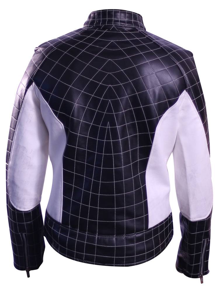 Spider-Man black genuine leather jacket, photo 3
