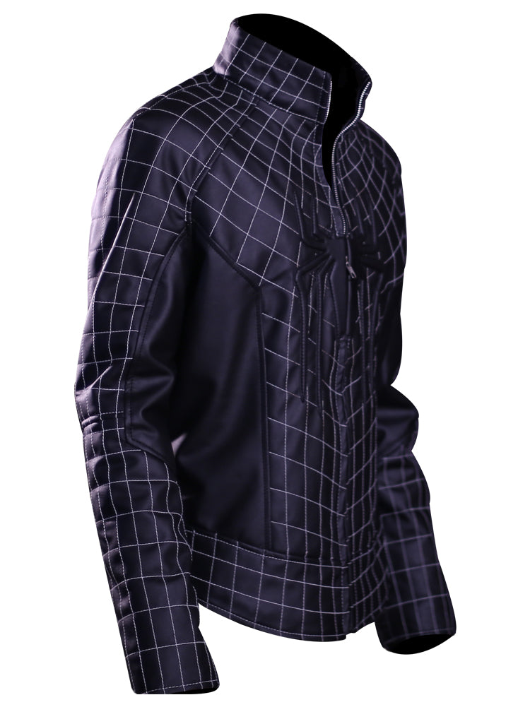 Spider-Man black jacket with red back logo, photo 4