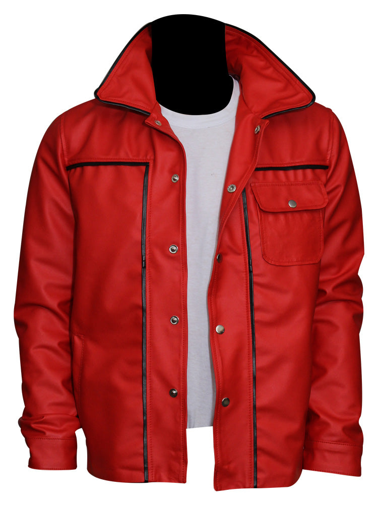 Elvis Presley red lambskin leather jacket, photo 2