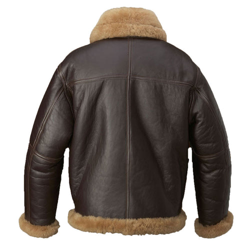 Aquaman Arthur Curry brown sheepskin leather jacket for men, photo 2