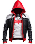 Batman Arkham Knight Red Hood hooded red jacket for men