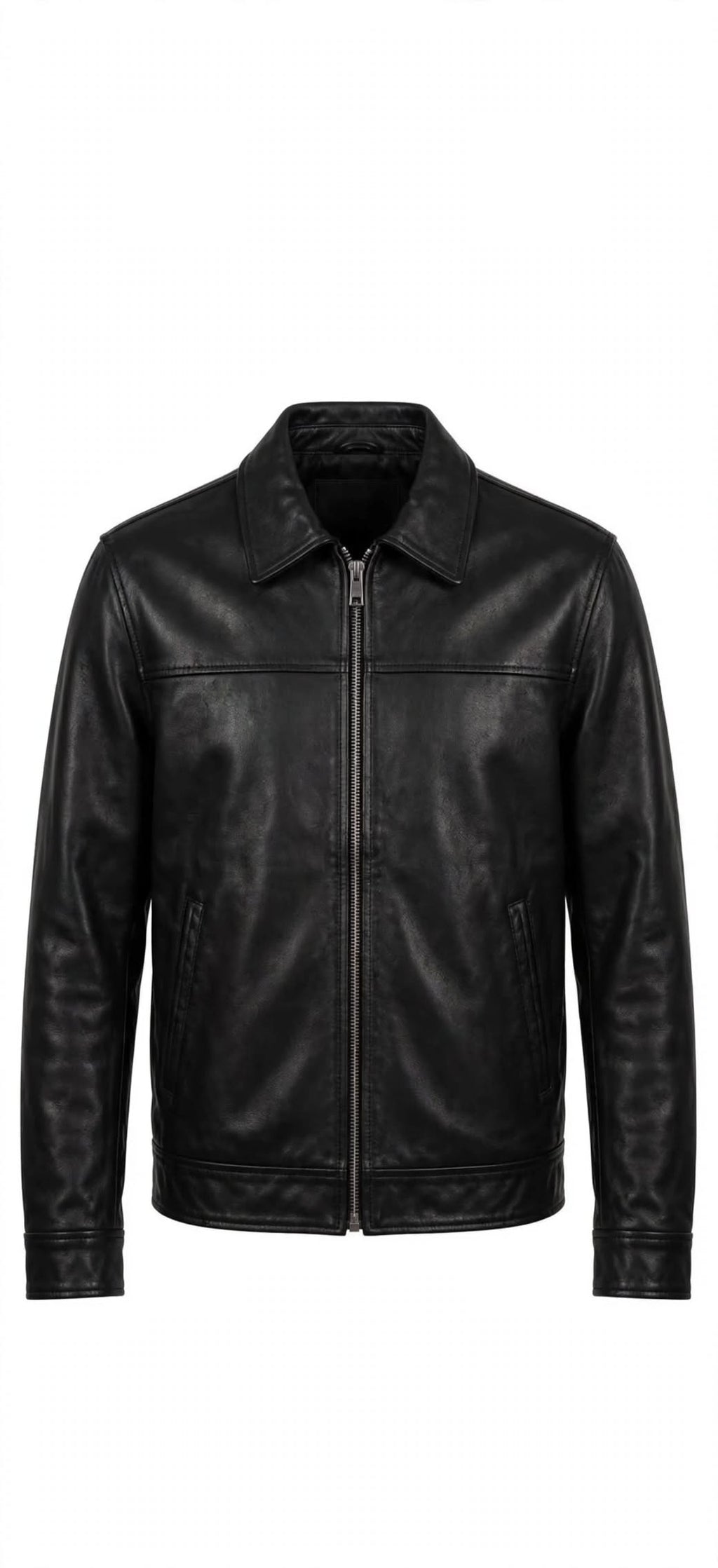 Arvo Mason Trucker Leather Jacket