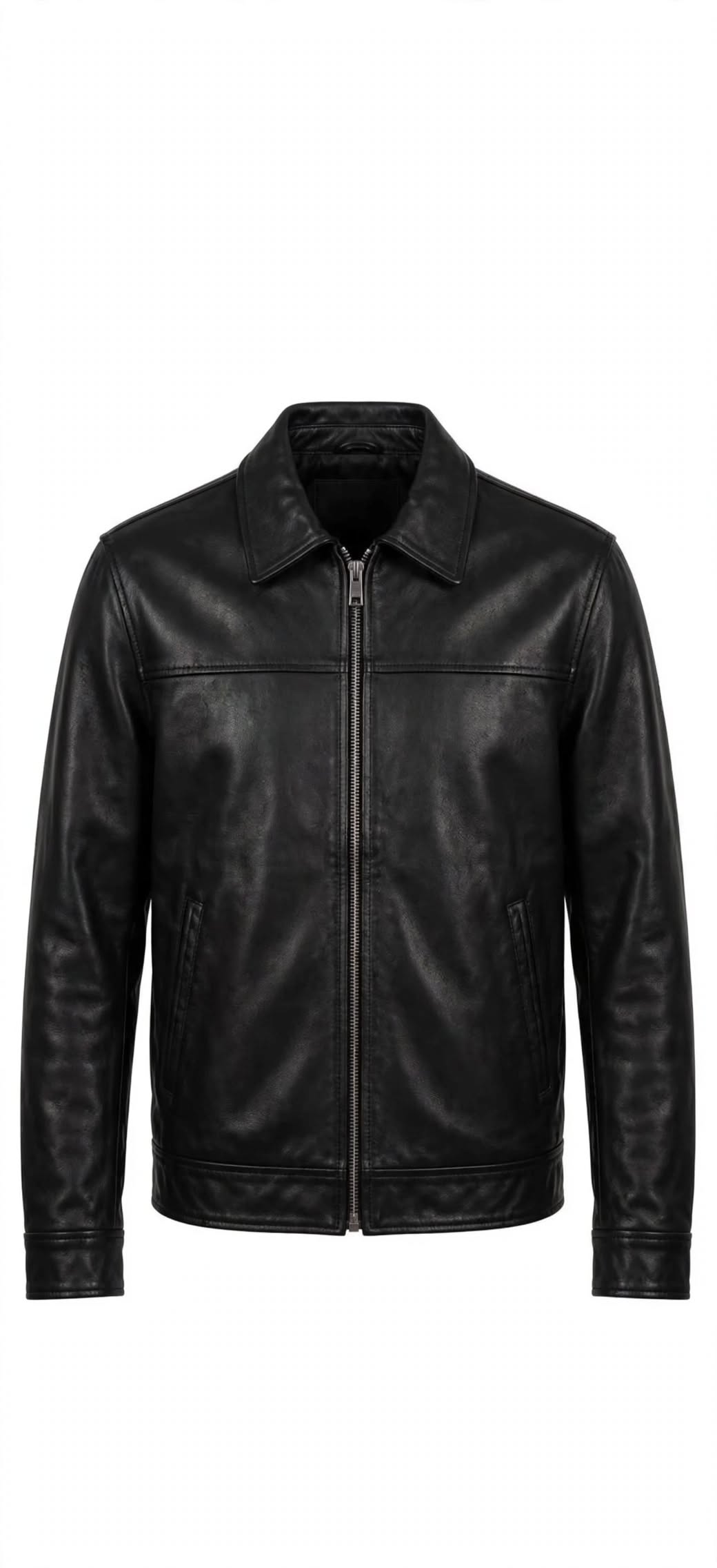 Arvo Mason Trucker Leather Jacket