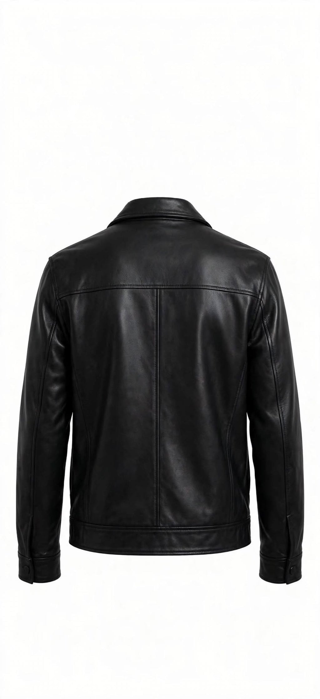 Arvo Mason Trucker Leather Jacket