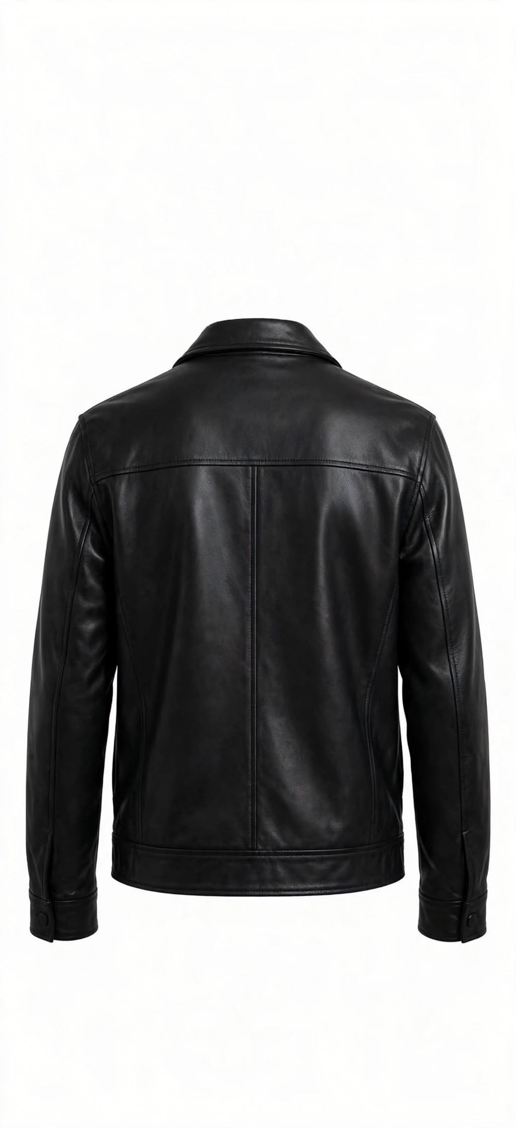 Arvo Mason Trucker Leather Jacket