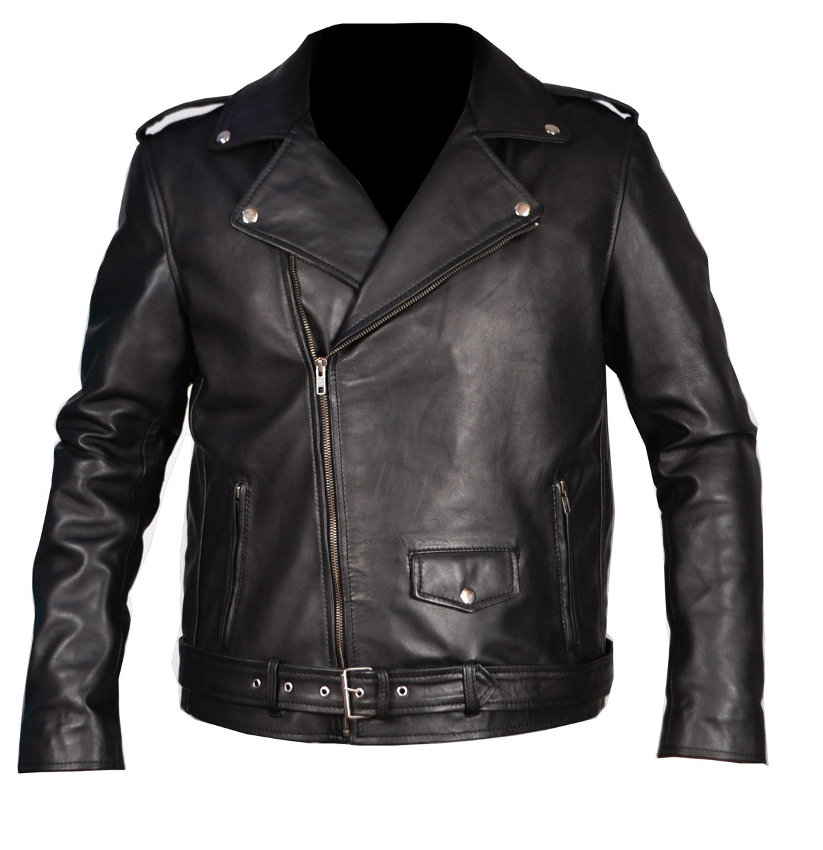 Jughead Jones Southside Serpents black lambskin leather jacket, photo 2