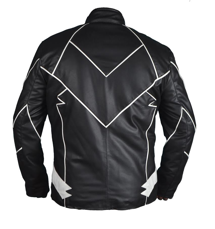 The Flash Zoom black jacket for men, photo 2